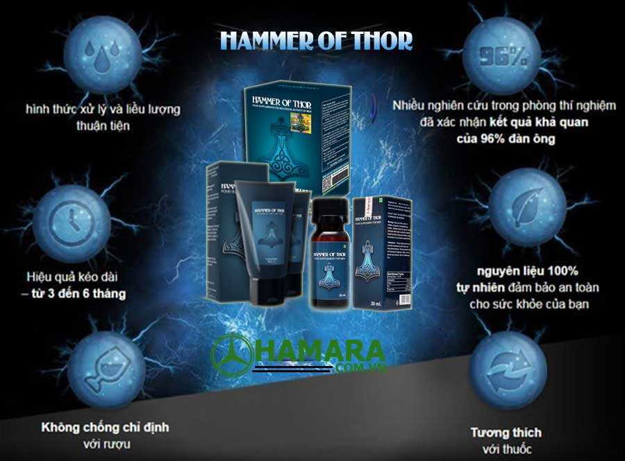 thành phần hammer of thor là gì