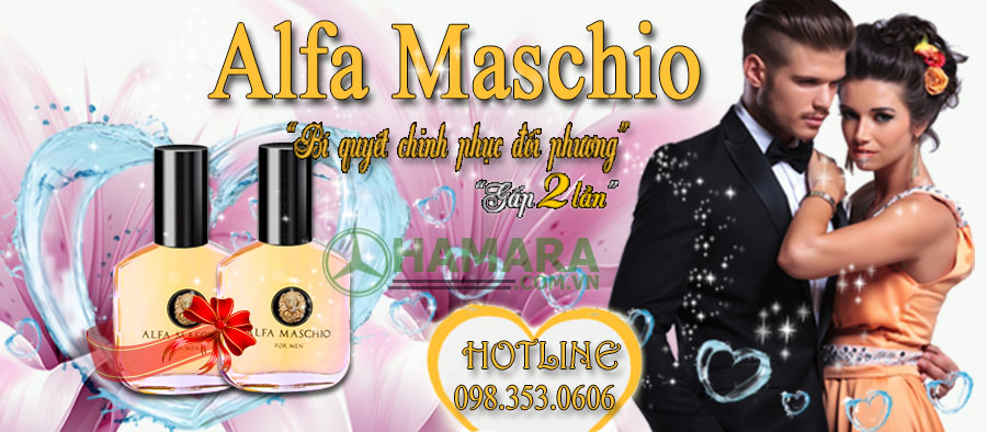 Công dụng của nước hoa ALFA MASCHIO