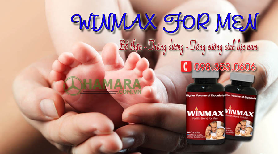 hỗ trợ điều trị vô sinh nam winmax for man