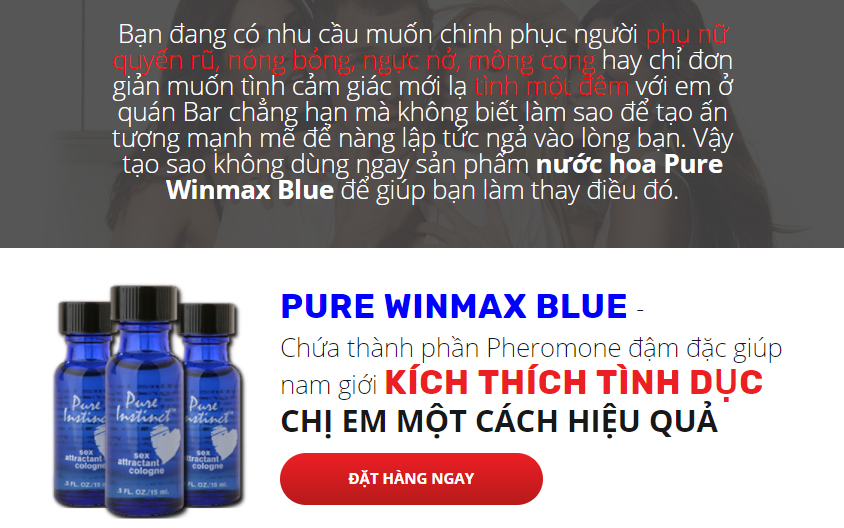 nước hoa pure winmax