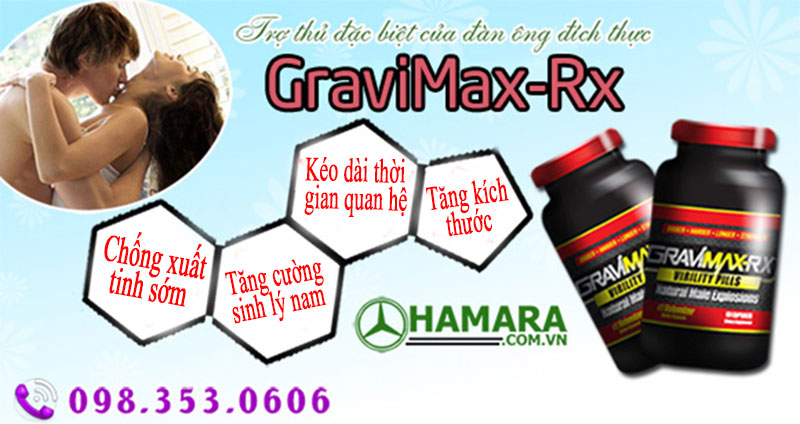 thuốc uống kéo dài thời gian quan hệ gravimax