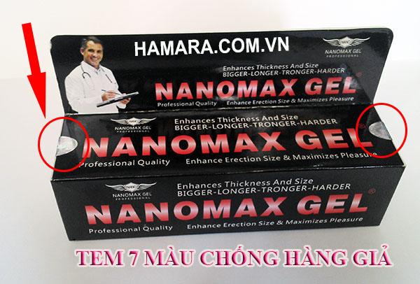 gel nanomax chính hãng