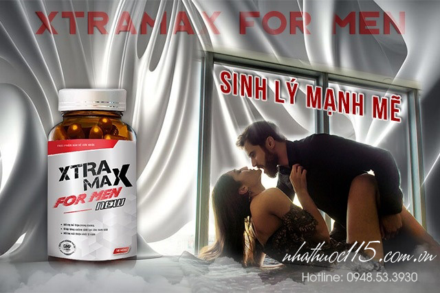 thuốc bổ thận tráng dương cho nam xtramax for men