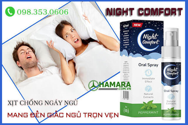 Night comfort chữa ngủ ngáy