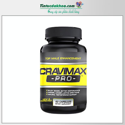 Viên uống Cravimax Pro tăng 3 - 5cm cho dương vật