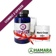 combo viên uống upsize và kem upsize korian