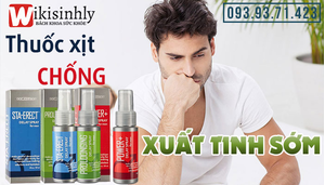 thuốc xịt chống xuất tinh sớm