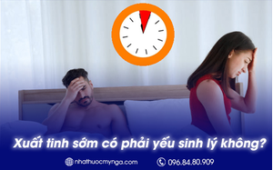 xuất tinh sớm có phải yếu sinh lý không