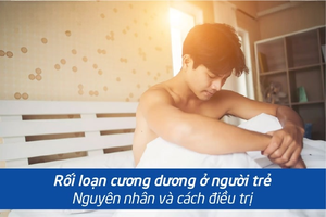 rối loạn cương dương ở người trẻ