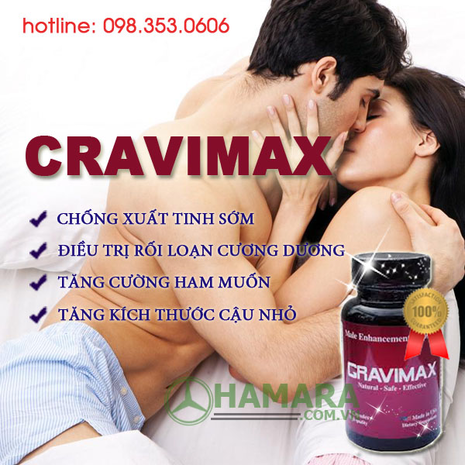 Cravimax - Cách tăng cường sinh lý nam hiệu quả nhất